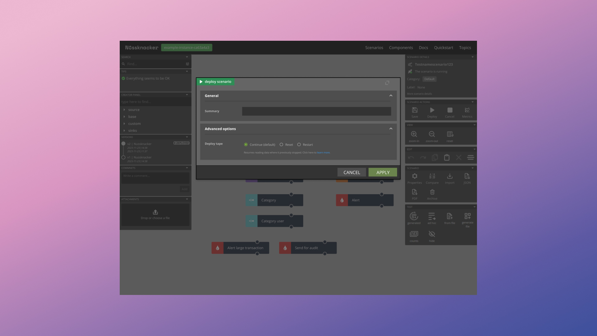Nussknacker UI Challenge
